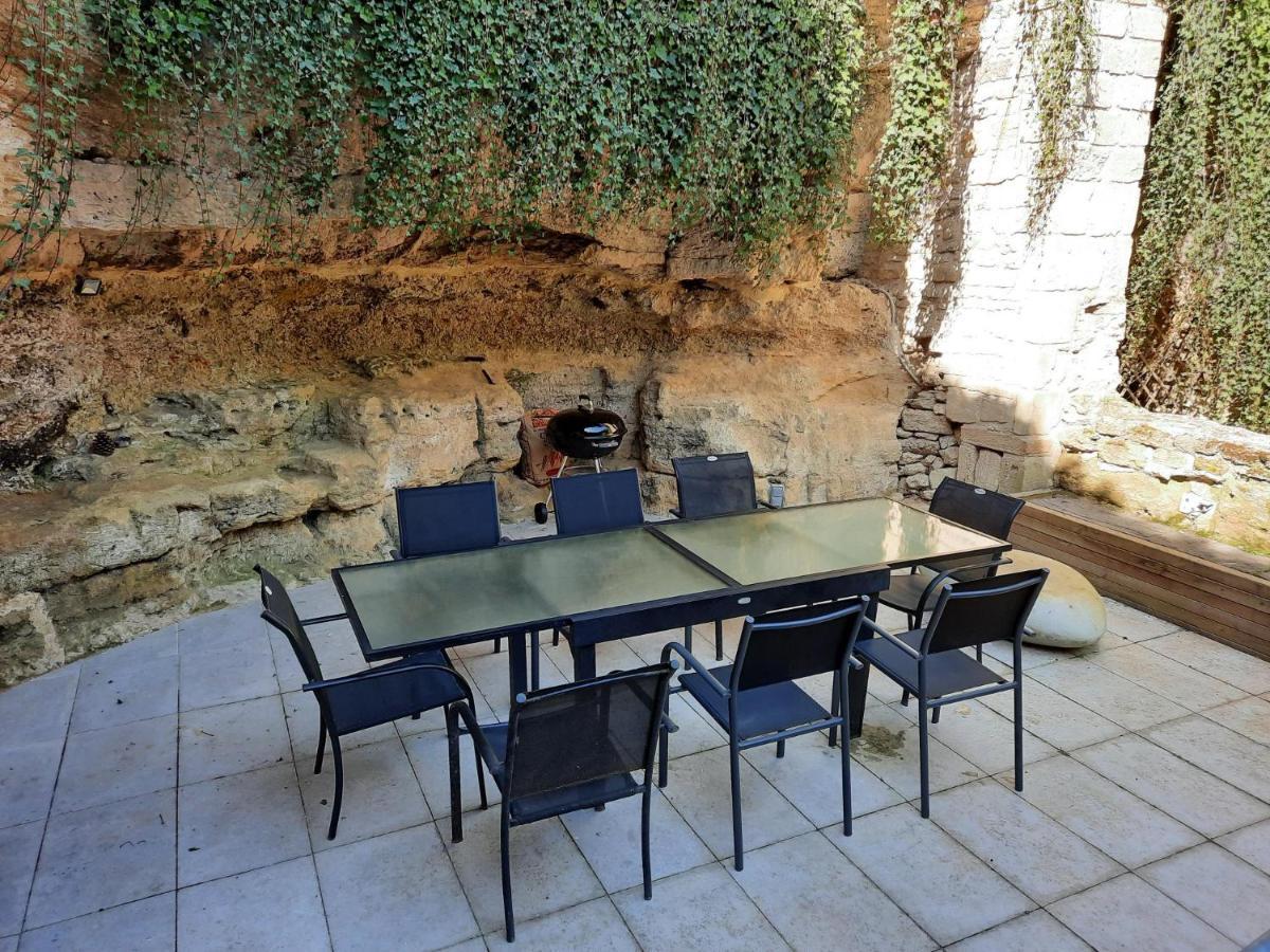 Maison Troglodytique Doue La Fontaine Exterior photo